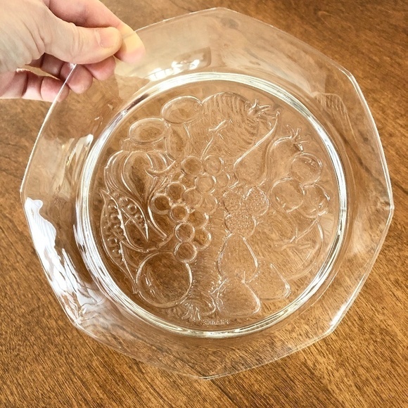 FELIX POTIN, La Parisienne, RARE, Vintage, Octagonal, Glass, Dessert Plates, 6 - Picture 4 of 16